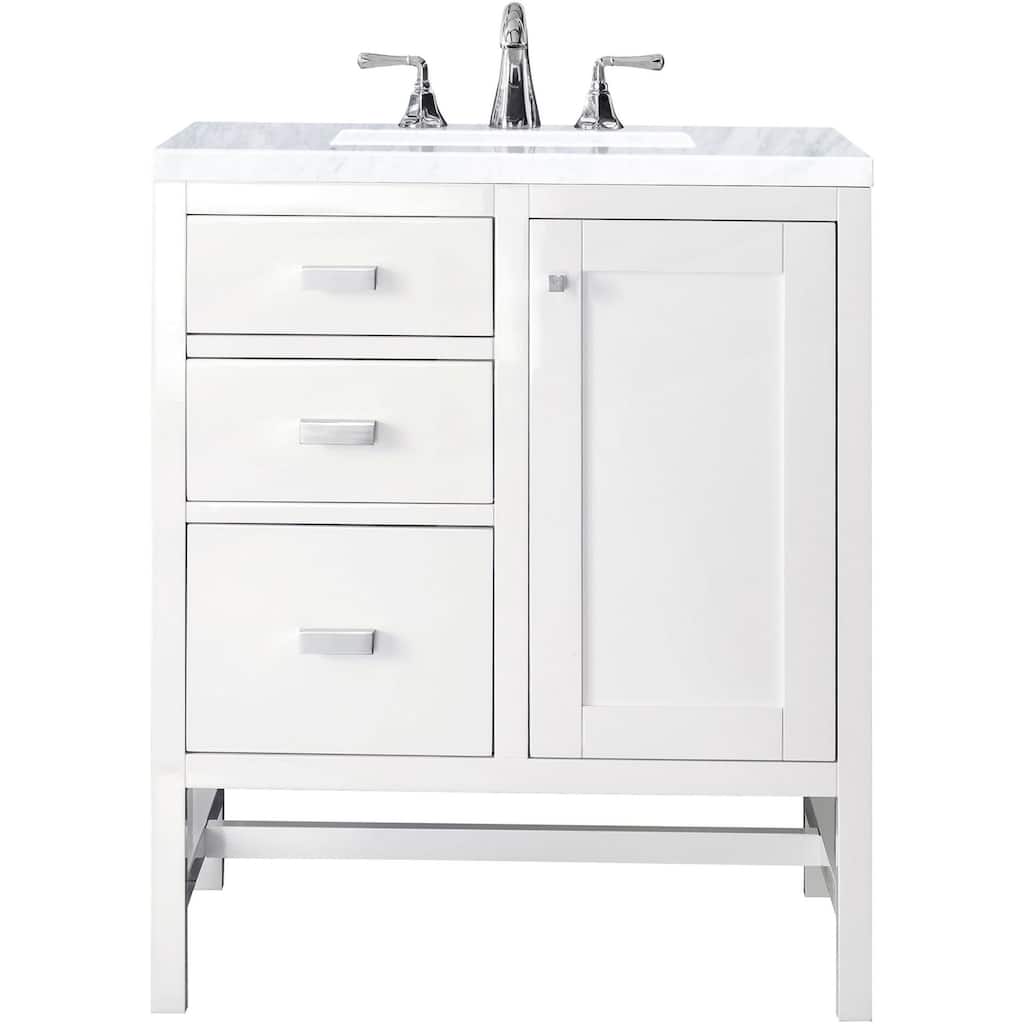 James Martin Vanities Addison 30" Single Basin Hardwood Vanity Set