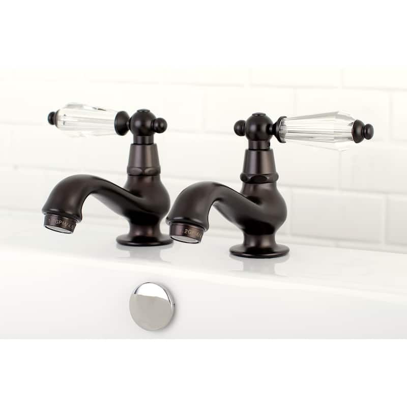 Kingston Brass Wilshire 1.2 GPM Single Hole Bathroom Faucet - Includes