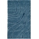 preview thumbnail 208 of 213, SAFAVIEH Florida Shag Sigtraud Abstract Waves 1.2-inch Thick Rug