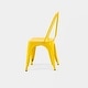 preview thumbnail 47 of 116, Industrial Metal 18 Inch Stackable Dining Chair Set