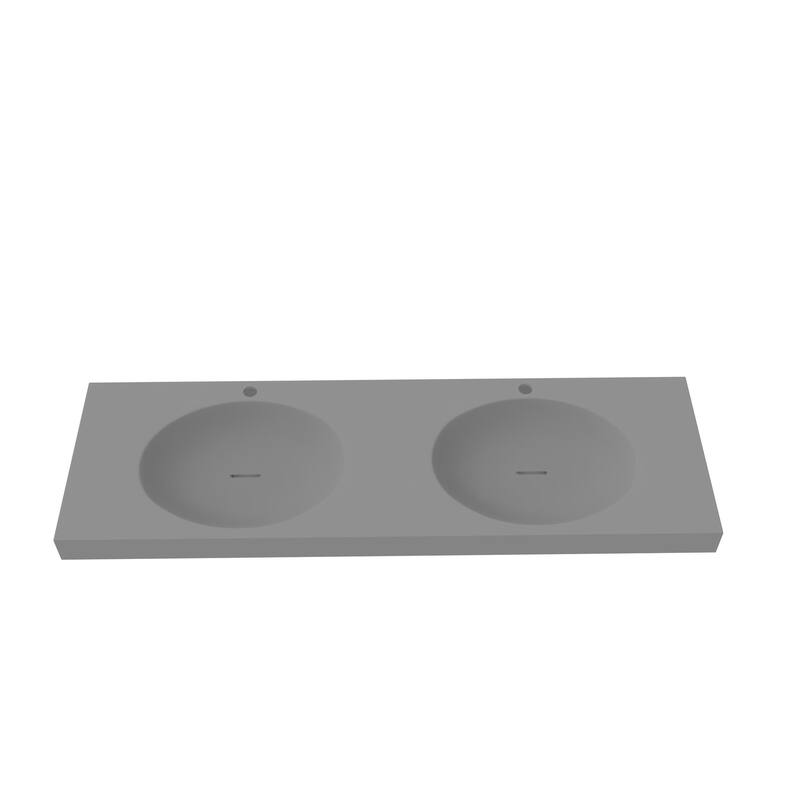 Darleen Shallow Basin Wall Mounted Bathroom Sink