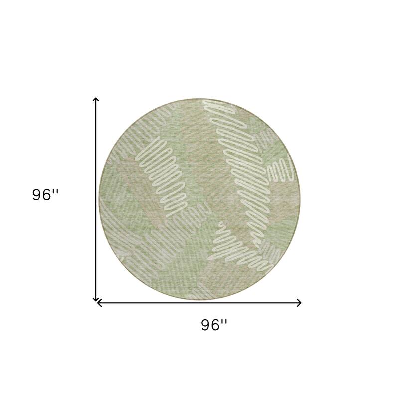 HomeRoots Floral Transitional Rectangle Outdoor Rug