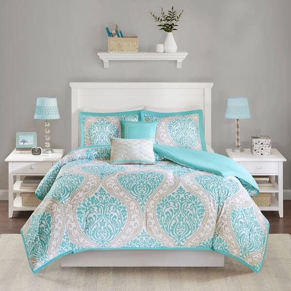 Shop Sabrina Comforter Set By Intelligent Design On Sale Overstock 8754120