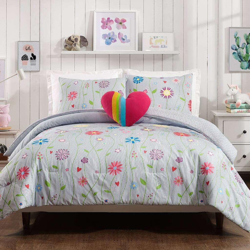 Jessica Simpson Growing Garden Comforter Pillow Set