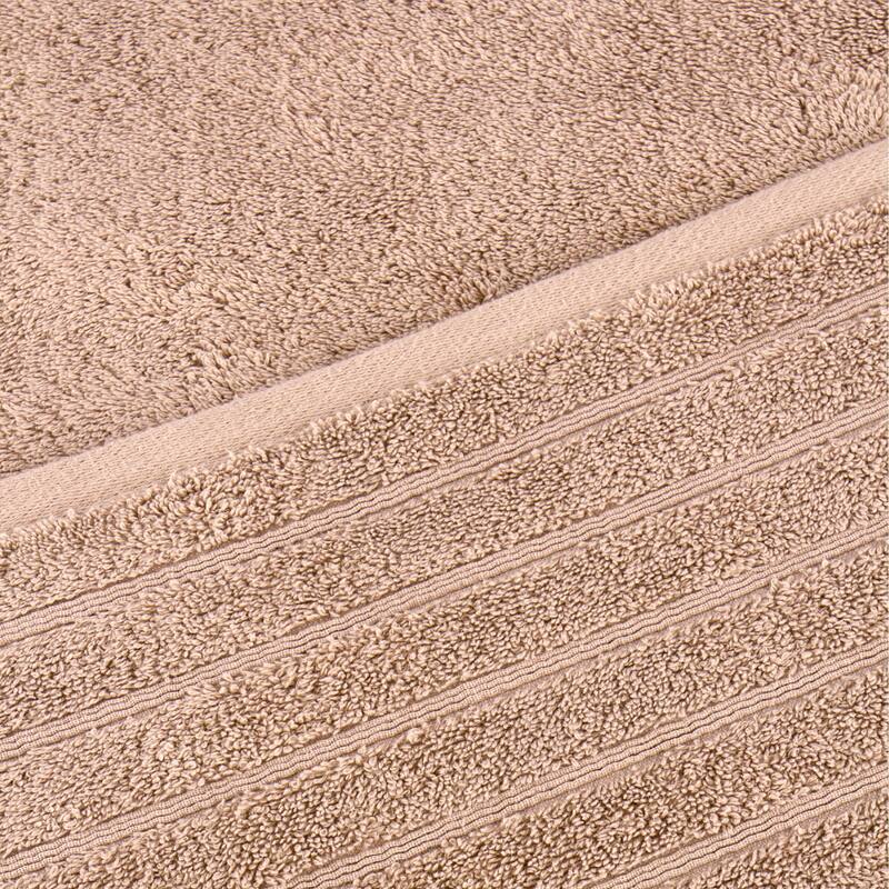 Classic Turkish Towels 4 Piece Cotton Towel Set, Absorbent Hotel & Spa