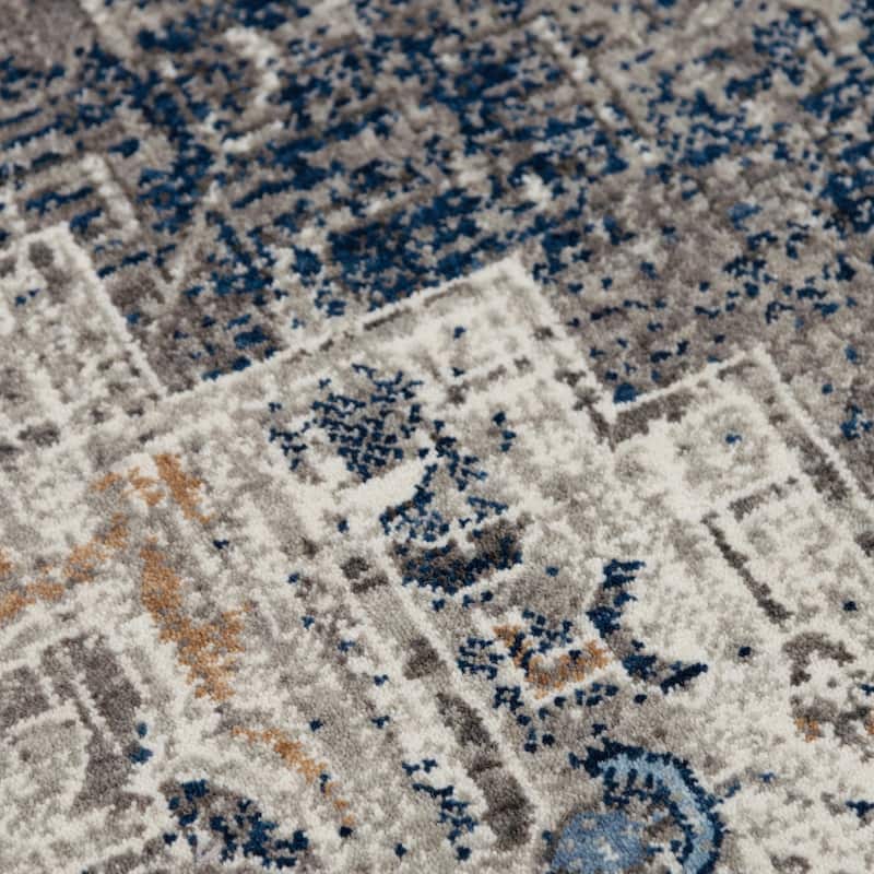 Alora Decor Antonela Transitional Gray Recycled Polyester Area Rug