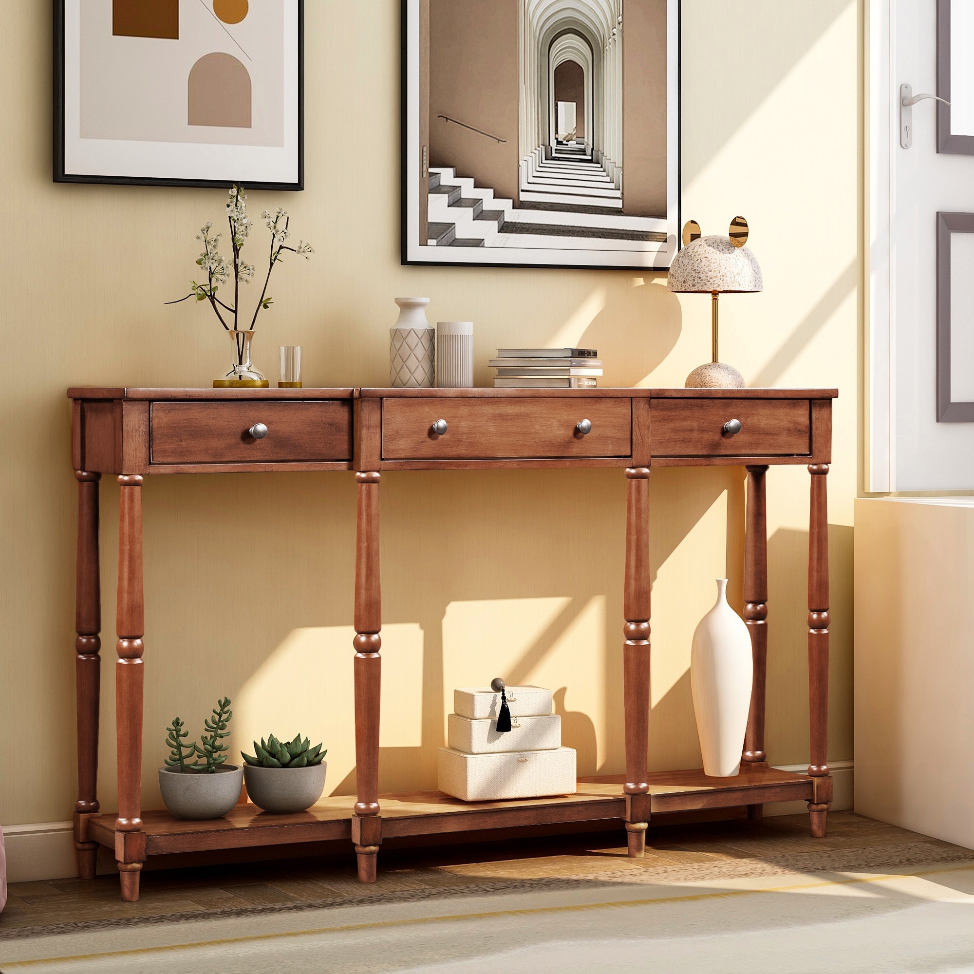 Victorian shop entryway table