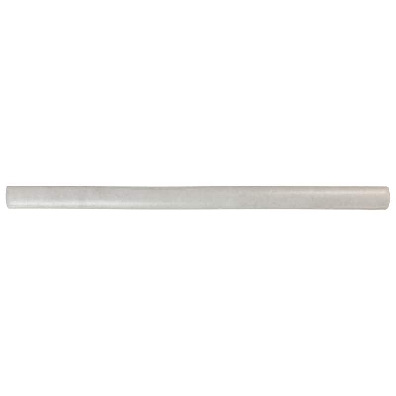 Merola Tile Coco Demi-Bullnose Matte Amber Grey 1/2" x 7-7/8" Ceramic Wall Trim - (1 Tile) - (1 Tile)