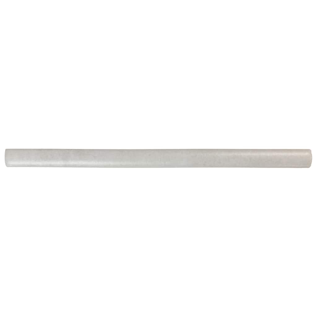 Merola Tile Coco Demi-Bullnose Matte Amber Grey 1/2" x 7-7/8" Ceramic Wall Trim - (1 Tile)