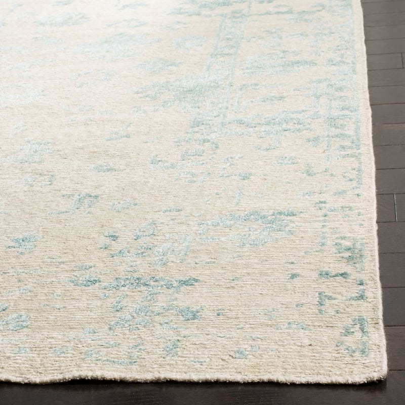 SAFAVIEH Couture Hand-knotted Centennial Saila Modern Abstract Silk Rug
