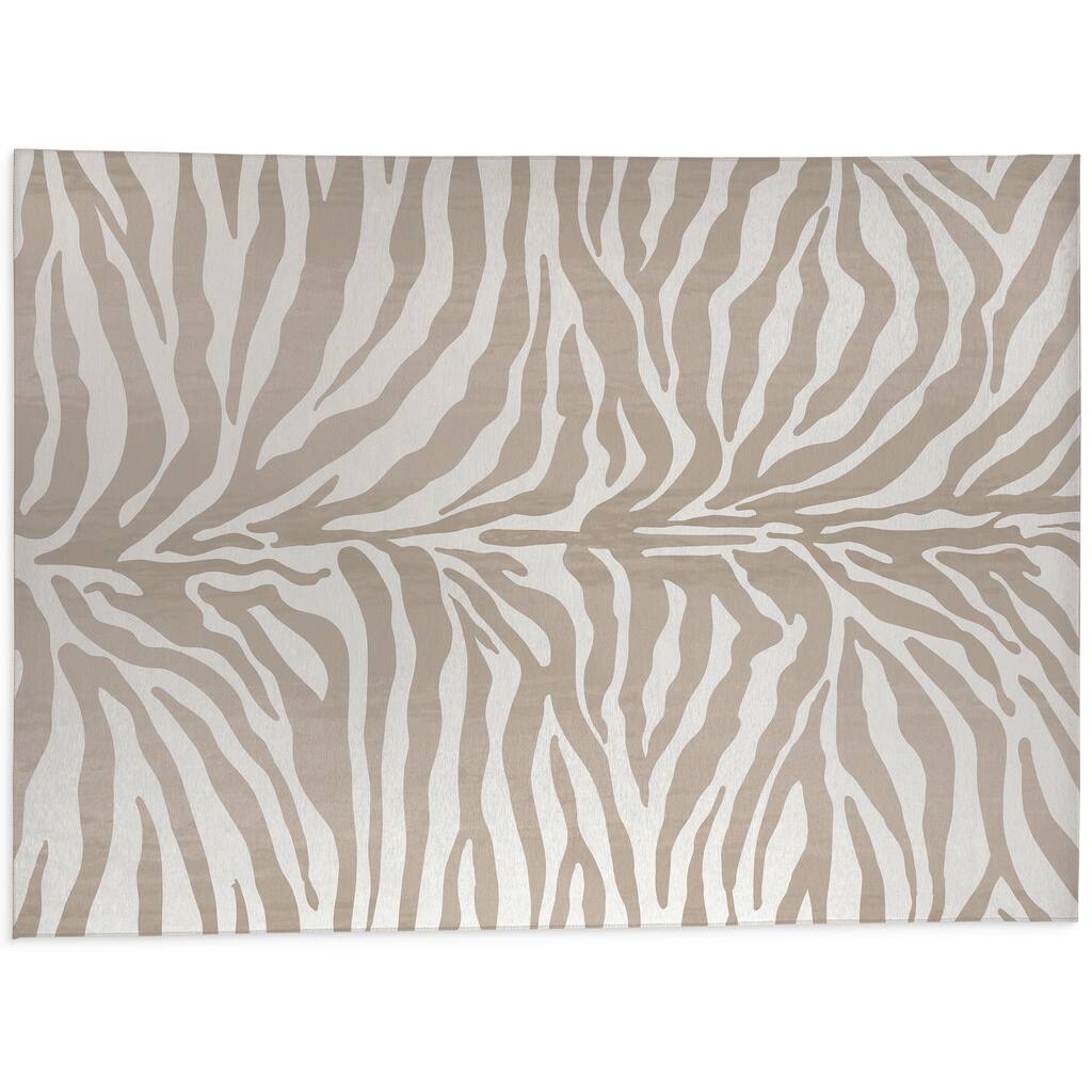 ZEBRA STONE Bath Rug By Kavka Designs