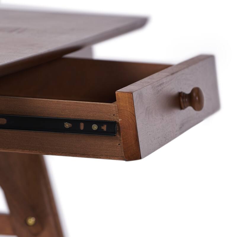 Vienna Modern Faux Wood Desk with Veneer by Christopher Knight Home