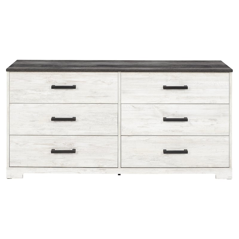 Signature Design by Ashley Shawburn Contrasting Woodgrain Chest of Drawers