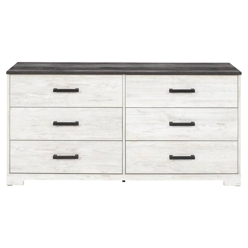 Signature Design by Ashley Shawburn Contrasting Woodgrain Chest of Drawers