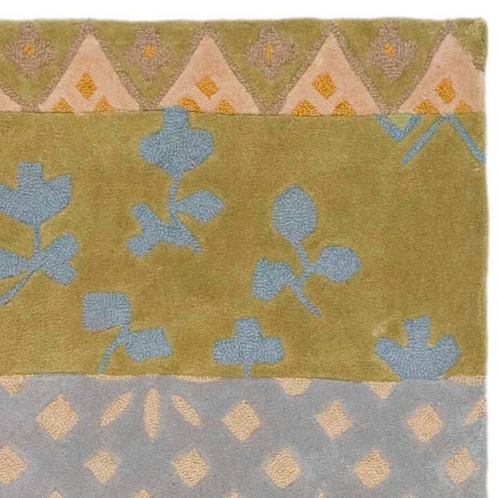 SAFAVIEH Handmade Rodeo Drive Gunjan Mid-Century Modern Abstract Wool Rug