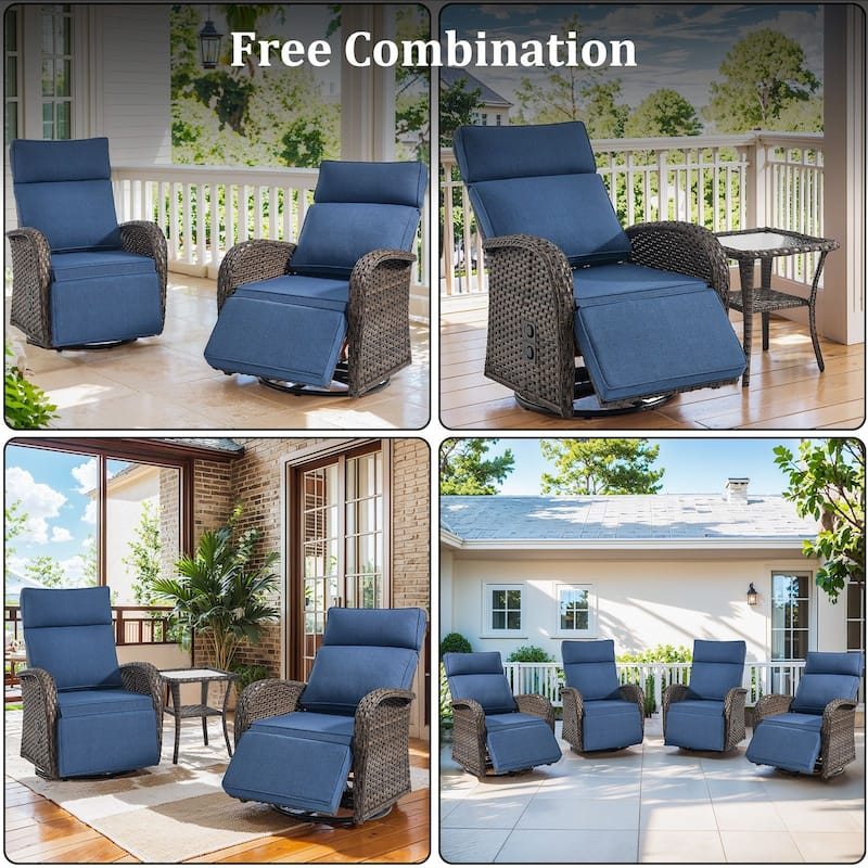 Pocassy Versatile Outdoor Recliner Chair