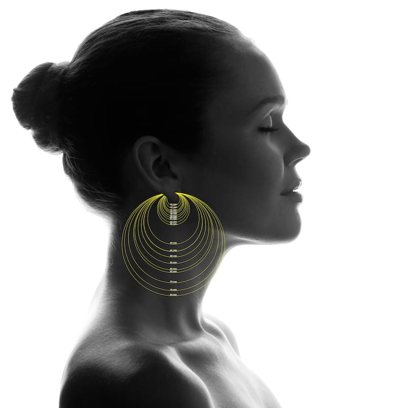 Marquee Jewels 15MM 14K Yellow Gold Filled Endless Hoop Earrings (3mm Gauge)