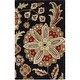 preview thumbnail 31 of 50, Livabliss Athena Transitional Area Rug Black/Red - Rectangle - 2' x 3'