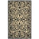 preview thumbnail 103 of 128, Safavieh Hand-hooked Chelsea Cherrelle Country Oriental Wool Rug 2'9" x  4'9" - Ivory/Dark Blue - Runner/Rectangle