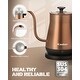 preview thumbnail 15 of 23, 0.8L Stainless Steel Electric Gooseneck Kettle with Auto Shut Off