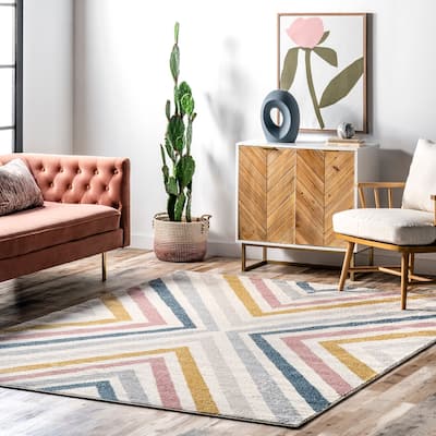 Nuloom Neveah Contemporary Chevron Area Rug
