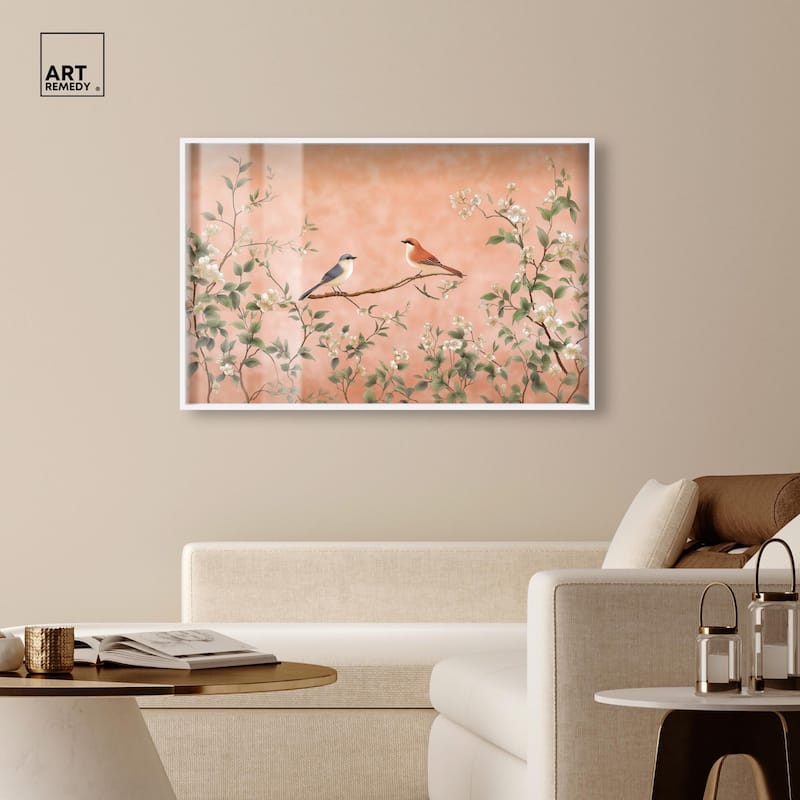 Perch in the Trees Shadowbox by Art Remedy