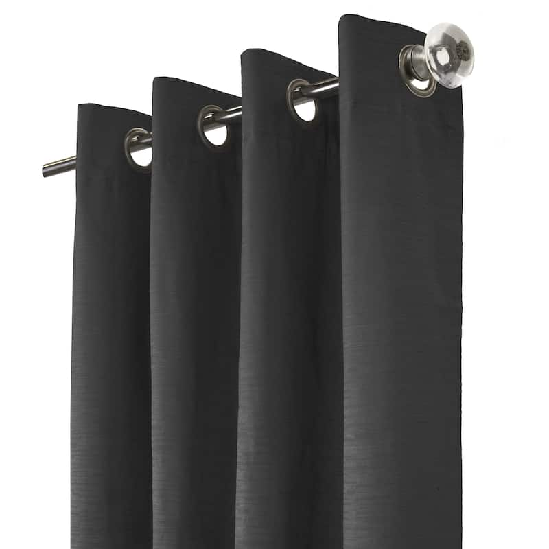ThermaPlus Shadow Total Blackout Textured Curtain Panel