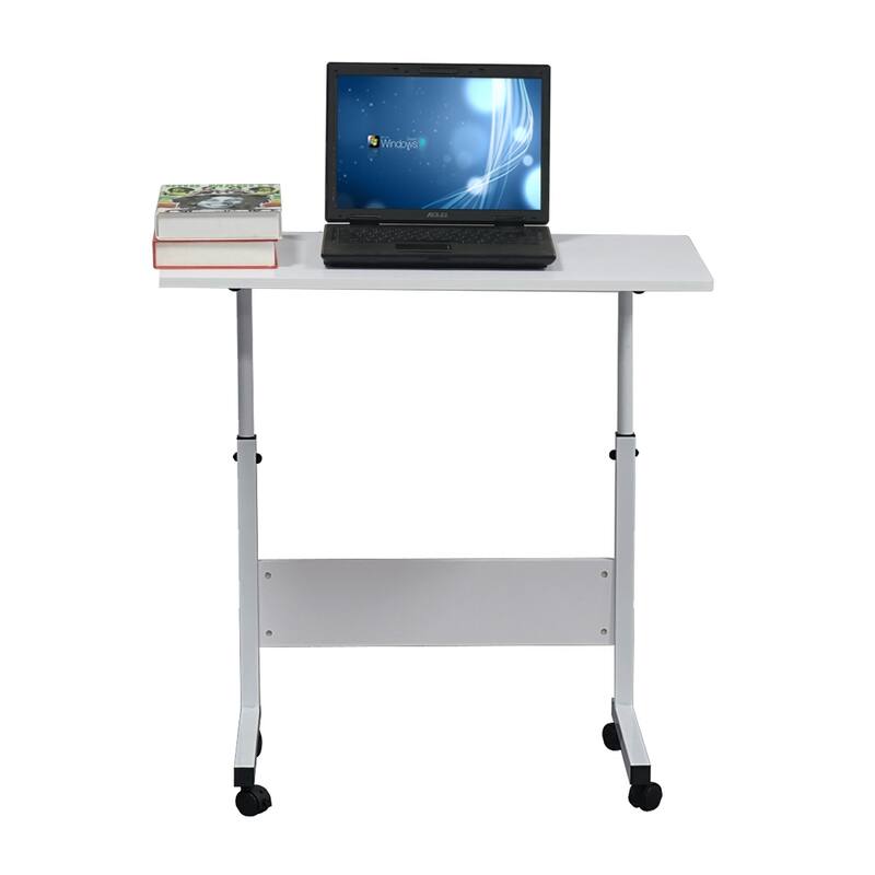 Removable Chipboard & Steel End Table with Baffle
