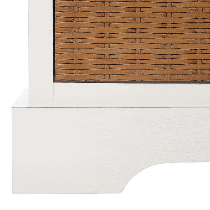 SAFAVIEH Landers Farmhouse 6-Drawer Storage Chest - 30" W x 12.5" L x 26" H