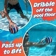 preview thumbnail 3 of 3, Activ Life The Ultimate Pool Ball - Ultra-Durable & Bright, Red/Blue 6 inches