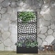 preview thumbnail 3 of 3, Different patterns Iron Planting Box Climbing Frame with Privacy Screen