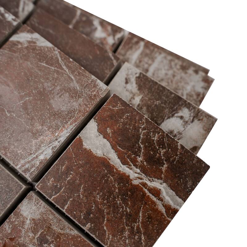 Regalia 12x12 in. Matte Gres Porcelain Uniform Square Mosaic Wall and Floor Tile (5.82 sq ft/case, 6-Pack)