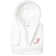 preview thumbnail 27 of 78, Sweet Kids 100% Polyester SUPER PLUSH Double Brushed Hooded Bathrobe with Pink Script Monogram I - Large