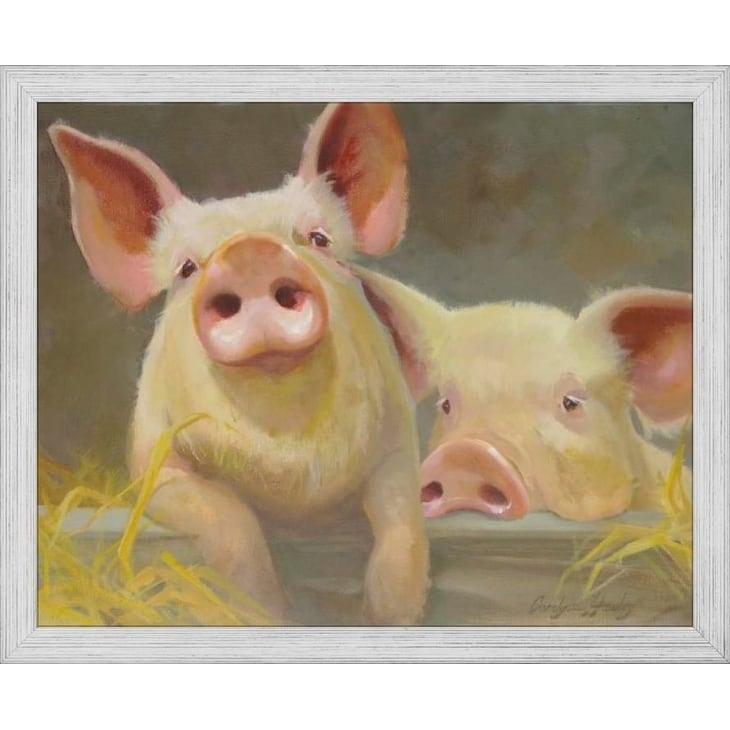 Shop Easy Art Prints Carolyne Hawley S Life As A Pig Ii Premium