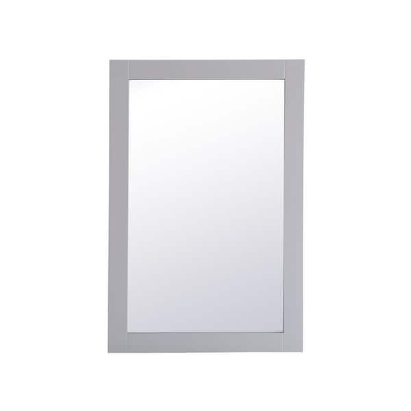 slide 2 of 7, Elegant Lighting VM22436 Aqua 24" W x 36" H Traditional Rectangular Grey