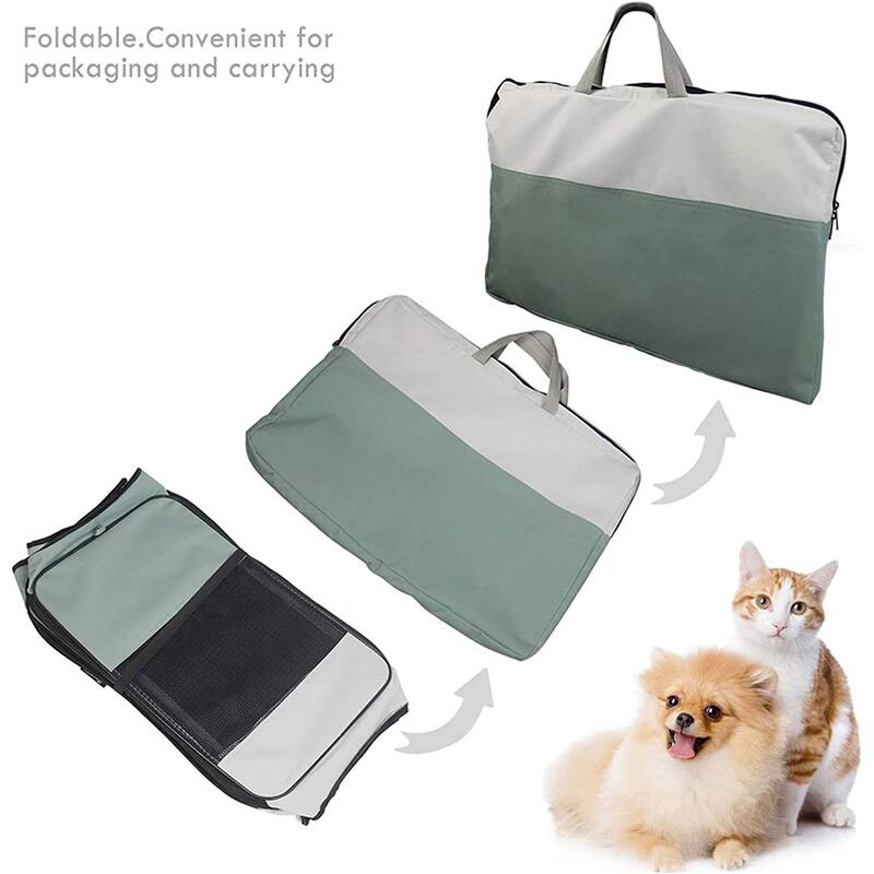 Jespet Soft-Sided Folding Dog & Cat Playpen