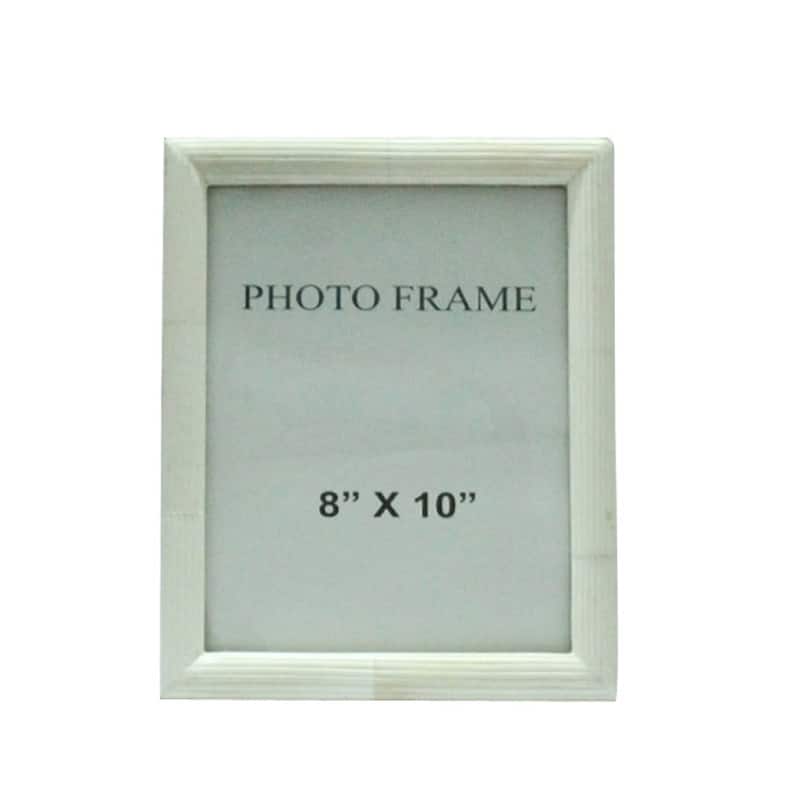 White Ridge Frame - WHITE - 11.5x9.5x.75