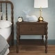 preview thumbnail 22 of 33, Max and Lily Jenny Lind Nightstand with 1 Drawer and Bottom Shelf