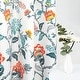 preview thumbnail 22 of 22, DriftAway Ada Floral Botanical Print Flower Leaf Lined Blackout Window Curtains