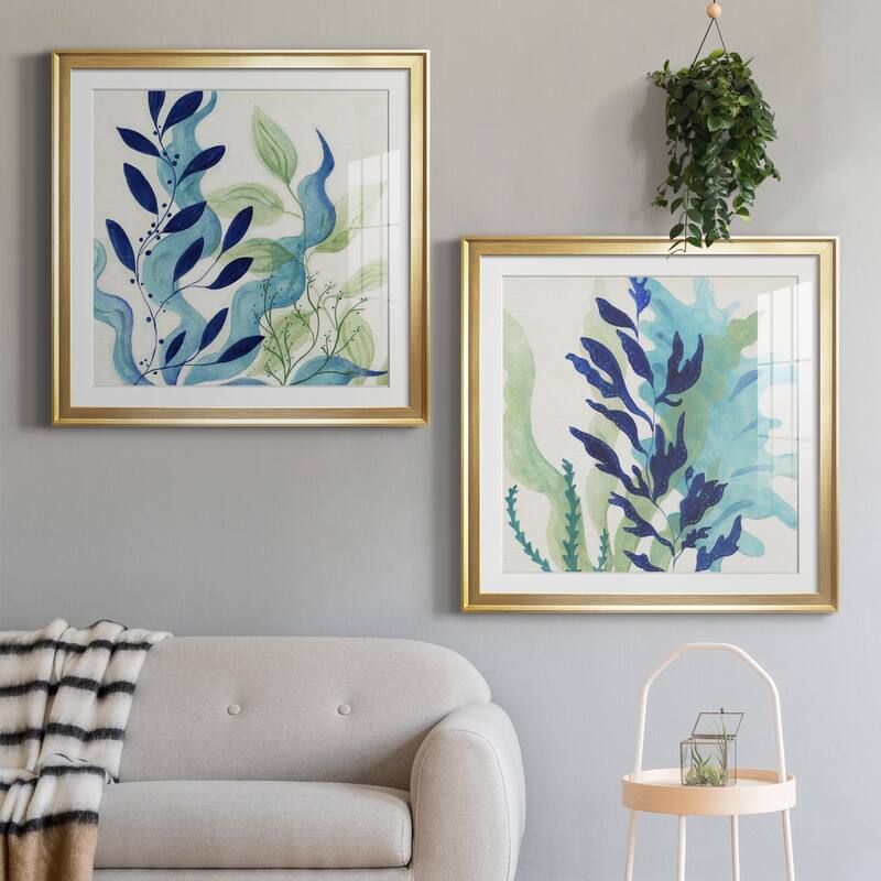 Blue Coral I Premium Framed Print - Ready to Hang