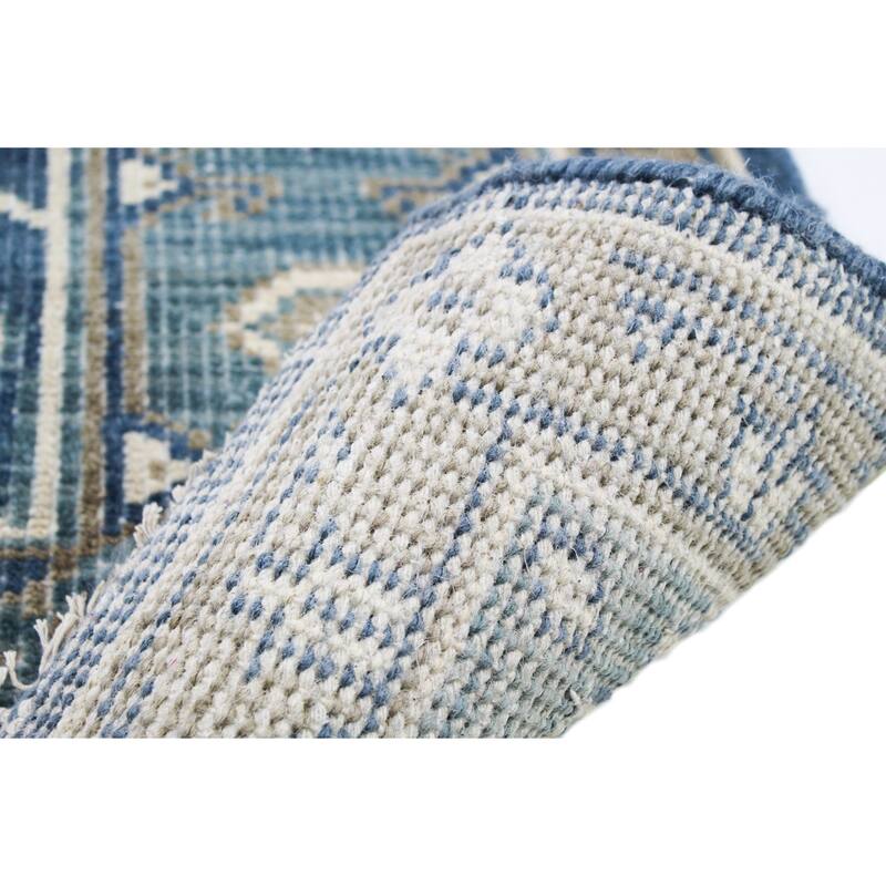 Bashian Papi Blue Transitional Area Rug