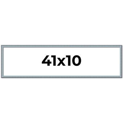41x10 Frame Rustic Sky Blue Solid Wood Picture Frame | 0.75 Inch