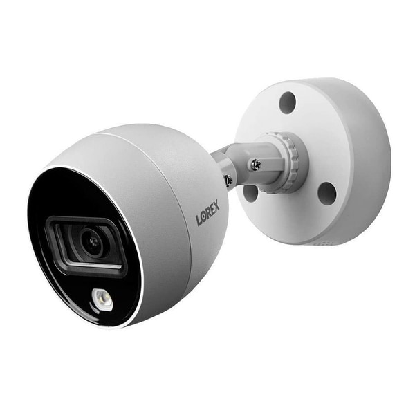 Lorex 4K Ultra HD Add On Deterrence Security Camera w Night