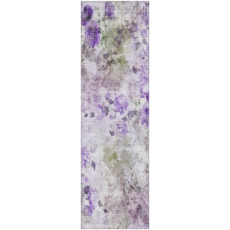 Premium Washable Super Soft Modern Floral Mayfield Rug
