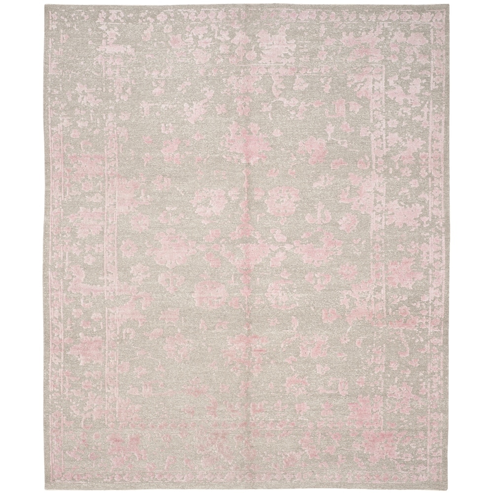 SAFAVIEH Couture Hand-knotted Centennial Saila Modern Abstract Silk Rug