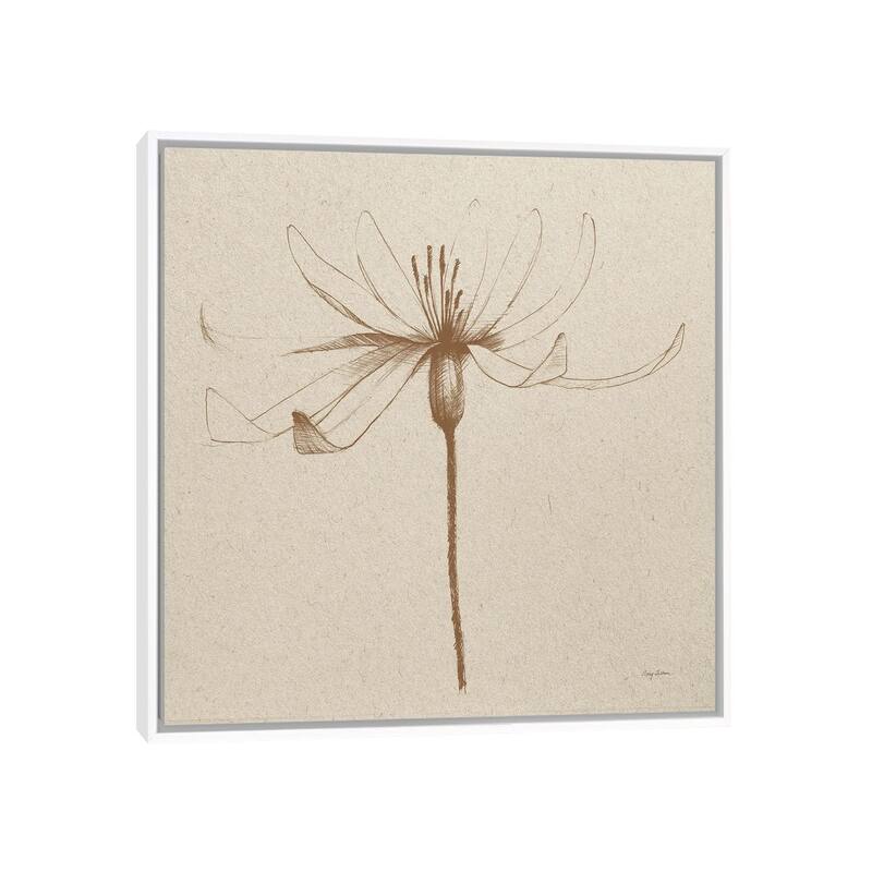 iCanvas "Modern Vintage Floral III" by Avery Tillmon Framed - White - 18x18