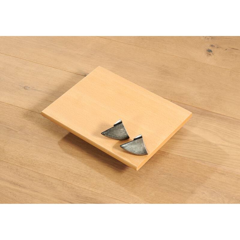 Wallscapes Gallery 12x16 Beech Shelf Kit with Pewter Pelican Brackets