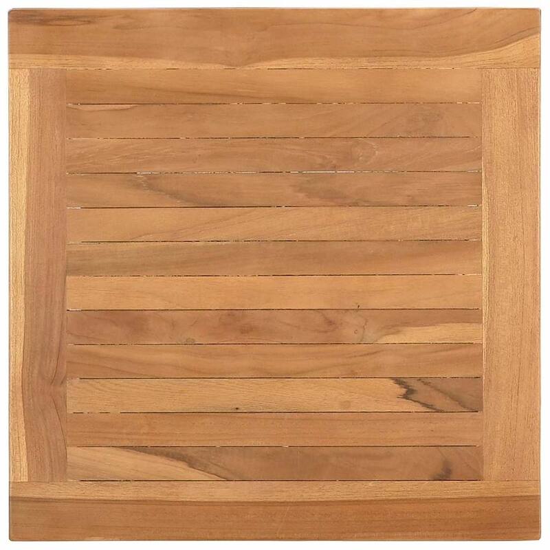 vidaXL Coffee Table Brown Solid teak wood