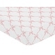 preview thumbnail 3 of 4, Sweet Jojo Designs Pink Bows Girl Fitted Crib Sheet - Blush and White Bow for the Ballerina Ballet Dancer Princess Collection
