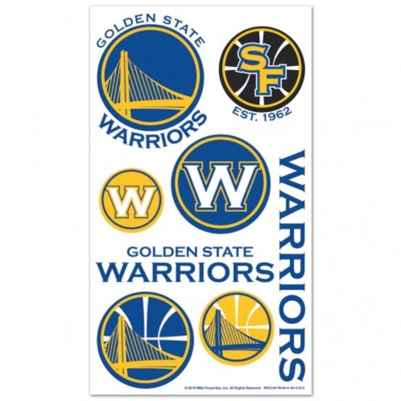 Golden State Warriors Temporary Tattoos Overstock Golden State Warriors Temporary Tattoos Overstock